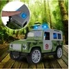 Malplay Žaislinis automobilis su dinozauru ir priekaba, su šviesos ir garso efektais