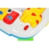 Interaktyvus edukacinis stalas Lean Toys su judančiu laikrodžiu, 24,5x22,5x16 cm