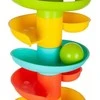 Lean Toys Interaktyvus žaislas vaikams su mokymosi lenta ir rutuline čiuožykla