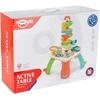 Lean Toys Interaktyvus žaislas vaikams su mokymosi lenta ir rutuline čiuožykla