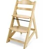 Medinė maitinimo kėdutė WOODY NATURAL 3 IN 1
