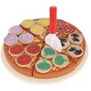 Medinis žaidimų rinkinys Pizza su priedais