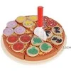 KIK Medinis žaidimų rinkinys Pizza su priedais