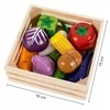 Medinių daržovių Ecotoys rinkinys
