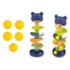 Montessori - bokštas su kamuoliukais “ 2in1”