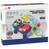 Edukacinis stalas 2in1 Sea Animals Basket Balls Lean Toys, mėlynas