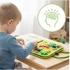 Malplay Montessori manipuliacinė lavinamoji veiklos knyga - lagaminas