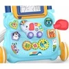 Lean Toys Muzikinis Stumdukas - Vaikštukas Su Piešimo lenta - Mėlynas