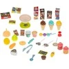 Parduotuvė supermarketas su vežimėliu ir 40 priedų