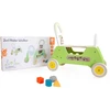 Vaikiškas edukacinis medinis stumdukas , Classic World 2 in1