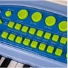 Malplay Vaikiškas pianinas 37 klavišų su mikrofonu, mėlynas, USB, MP3