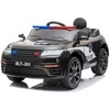 Lean Cars Vaikiškas policijos elektromobilis BLT-201, juodas