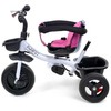 Vaikiškas triratukas Funfit Kids Twist Rose