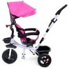 Vaikiškas triratukas Funfit Kids Twist Rose