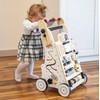 Wooden push walker - Kruzzel 24761