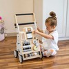 Wooden push walker - Kruzzel 24761