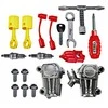 Didelis mechaninis variklis su priedais Lean Toys