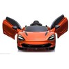 Vienvietis Elektromobilis vaikams "McLaren 720S", Lakuotas oranžinis