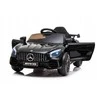 Lean Cars Juodas Mercedes GTR akumuliatorinis automobilis vaikams