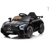 Lean Cars Juodas Mercedes GTR akumuliatorinis automobilis vaikams