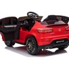 Vienvietis vaikiškas elektromobilis Mercedes Benz GLC 63S 4x4, Raudonas