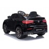 Vienvietis vaikiškas elektromobilis Mercedes Benz GLC 63S 4x4, Juodas