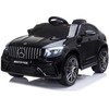 Vienvietis vaikiškas elektromobilis Mercedes Benz GLC 63S 4x4, Juodas
