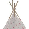 Žaidimų palapinė Enero, tipis WIGWAM su kilimėliu ir 2 pagalvėlėmis "Flaming"
