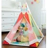 Žaidimų palapinė – lavinimo kilimėlis, tipis WIGWAM 2in1