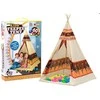 Žaidimų palapinė "Tipi" su 60 margaspalvių kamuoliukų