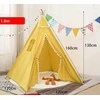 Žaidimų palapinė tipis WIGWAM Geltonas