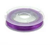 Elastingieij siūlai Nr. 50 karoliukų vėrimui RainBow® VERA V50 10 m, spalva violetinė