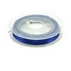 Elastingieij siūlai Nr. 50 karoliukų vėrimui RainBow® VERA V50 10 m, spalva mėlyna