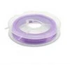 Elastingieij siūlai Nr. 50 karoliukų vėrimui RainBow® VERA V50 10 m, spalva šviesiai violetinė