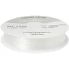 Elastingieij siūlai Nr. 60 karoliukų vėrimui RainBow® VERA V60 25 m, skaidrūs