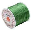 Elastingieij siūlai Nr. 70 karoliukų vėrimui RainBow® VERA V70 60 m, spalva žalia