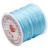 Elastingieij siūlai Nr. 70 karoliukų vėrimui RainBow® VERA V70 60 m, spalva žydra