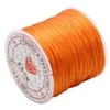 Elastingieij siūlai Nr. 70 karoliukų vėrimui RainBow® VERA V70 60 m, spalva oranžinė