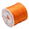 Elastingieij siūlai Nr. 70 karoliukų vėrimui RainBow® VERA V70 60 m, spalva oranžinė