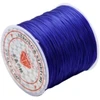 Elastingieij siūlai Nr. 70 karoliukų vėrimui RainBow® VERA V70 60 m, spalva mėlyna