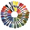 Medvilninių siuvinėjimo siūlų Muline RainBow® 36 įvairių spalvų po 8 m rinkinys