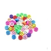 RAINBOW Akriliniai karoliukai Emoji Smiley 10x6 mm 20 vnt., įvairių spalvų