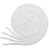 RAINBOW Apvalūs batraiščiai 3 mm 80 cm, spalva balta
