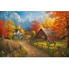 RAINBOW Deimantinio paveikslo-mozaikos 5D rinkinys (akučių klijavimas) 30x40 cm DK41209