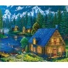 RAINBOW Deimantinio paveikslo-mozaikos 5D rinkinys (akučių klijavimas) 25x30 cm DK32219