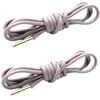 RAINBOW Elastiniai apvalūs batraiščiai 3 mm 70 cm su metaliniais antgaliais, spalva rusva