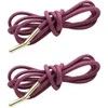 RAINBOW Elastiniai apvalūs batraiščiai 3 mm 70 cm su metaliniais antgaliais, spalva bordo