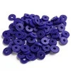 RAINBOW Plokšti karoliukai 6x1 mm 100 vnt., spalva 51