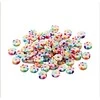 RAINBOW Plokšti karoliukai 6x1 mm 100 vnt., spalva 60