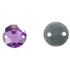 RAINBOW Prisiuvama akrilo akutė 10 mm, spalva šviesiai violetinė